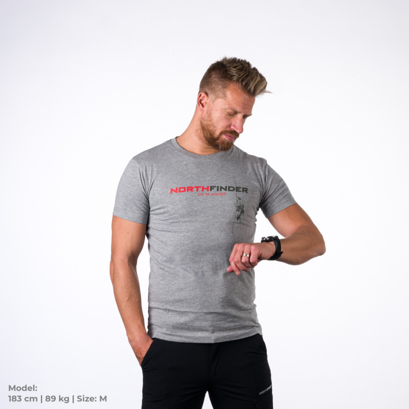 Men's t-shirt with print UPROCK
