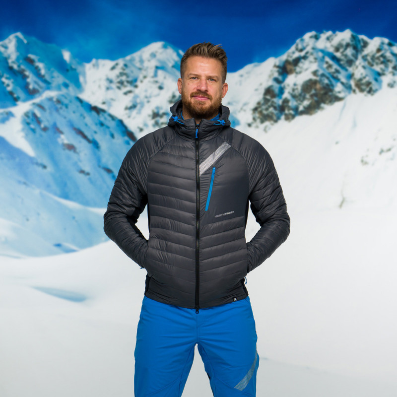 Men's skialp thermal Primaloft® jacket BUDIN - <ul><li>This ultra-lightweight insulating jacket always delivers the optimum quantum of warmth</li><li> When it gets cold on the climb, its great thermoregulation will hold you up</li><li> It's ready for total movement and can be adjusted perfectly</li>
