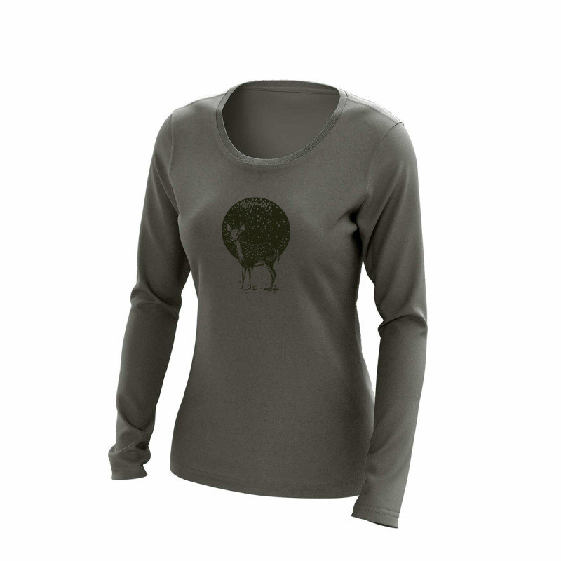 TR-4560AD dámske tričko s potlačou organic cotton MILANIA - 