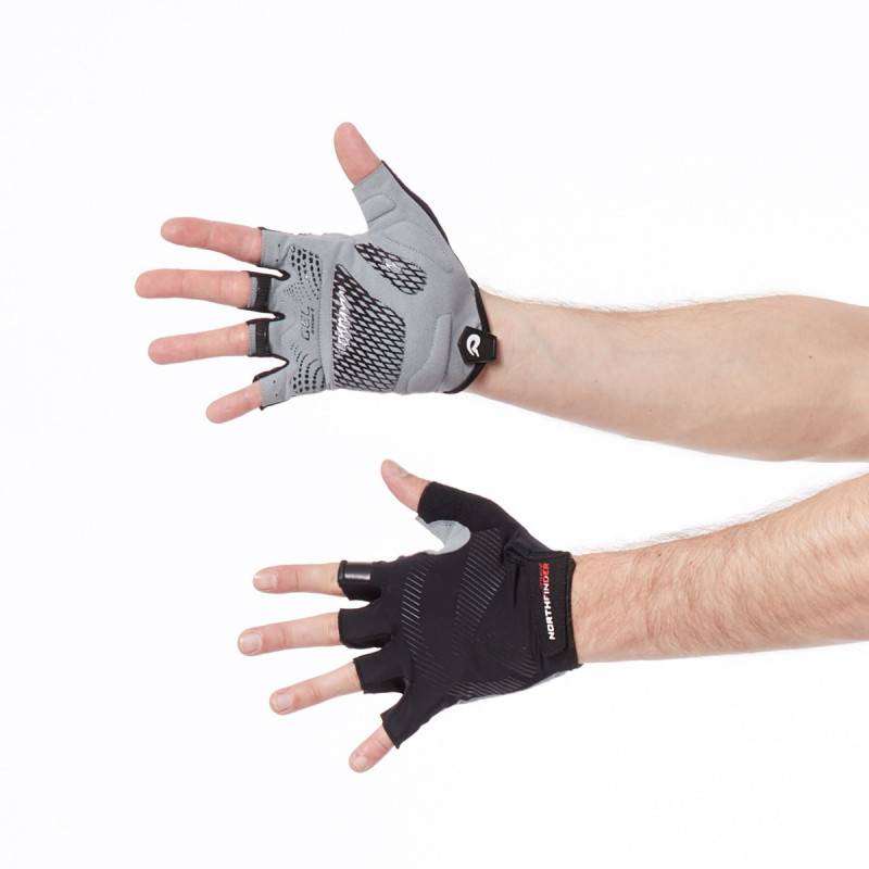 Moške rokavice, Hi-tech, kolesarske, z gel vložkom, MYSHORT