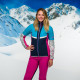 Vestă femei allseasons ski-touring Primaloft® Insulation Eco Black