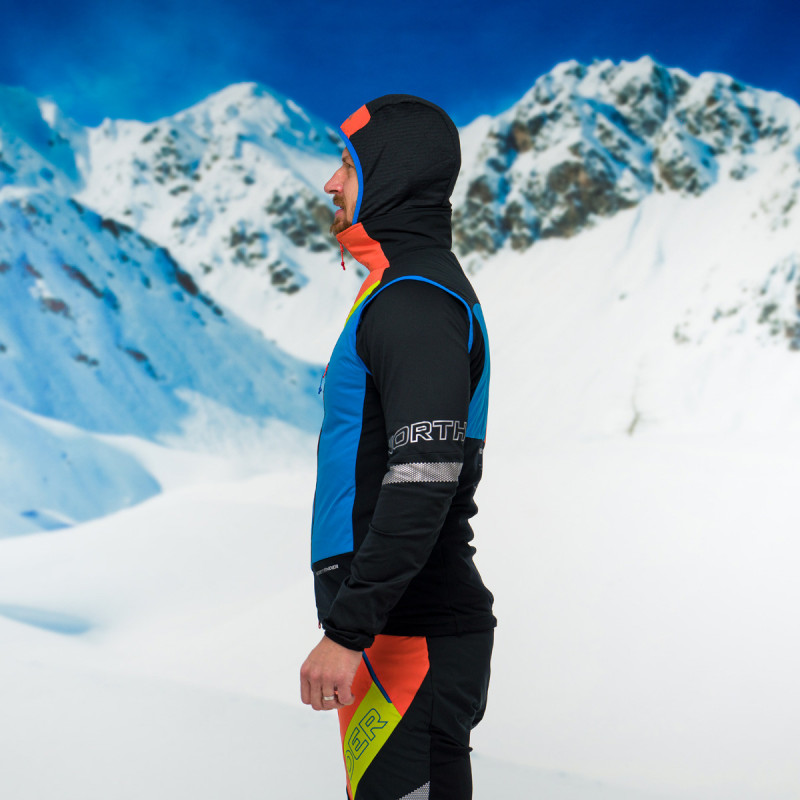Férfi mellény Skialp Thermal Polartec® Alpha Direct 2,5-rétegű VHAN - <ul><li>Bemutatjuk az új technikai kabát halmazból túrasízés</li><li> Könnyebb, mint korábban</li><li> Még nagyobb teljesítmény túra a havas hegycsúcsokon vagy sífutás</li>