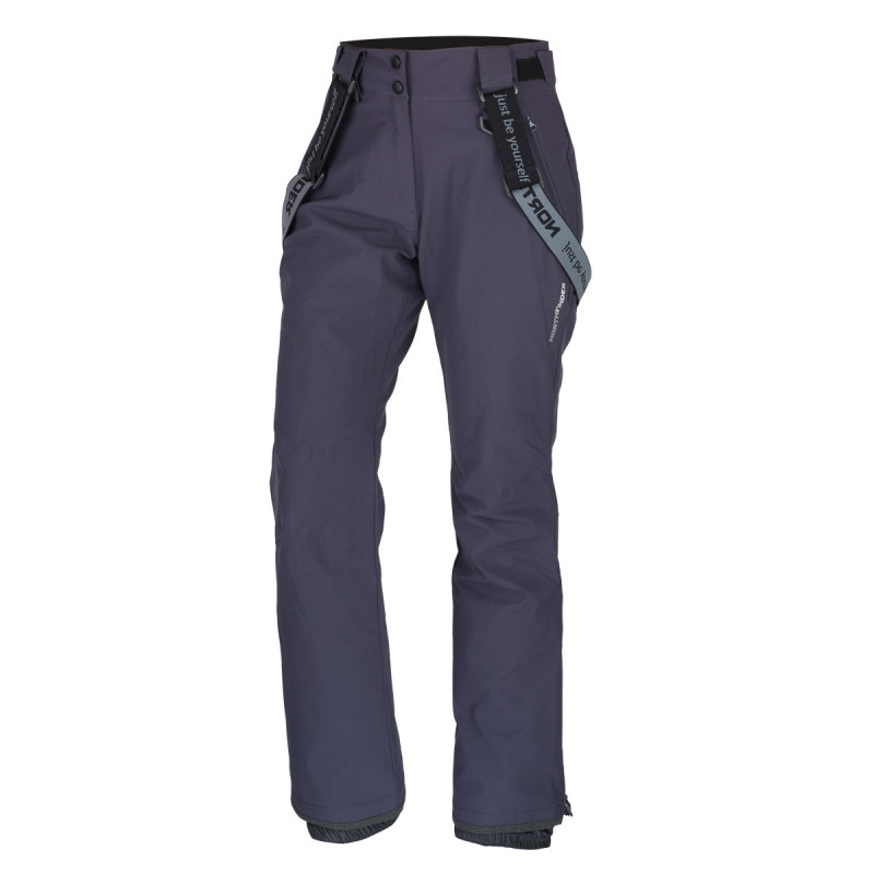 NO-4827SNW dámske lyžiarske komfortné nohavice s trakmi CAROLYN - 