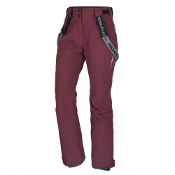 NO-4827SNW women's ski comfortable trousers with braces CAROLYN