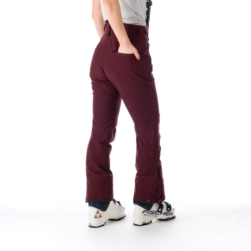 NO-4827SNW women's ski comfortable trousers with braces CAROLYN - 