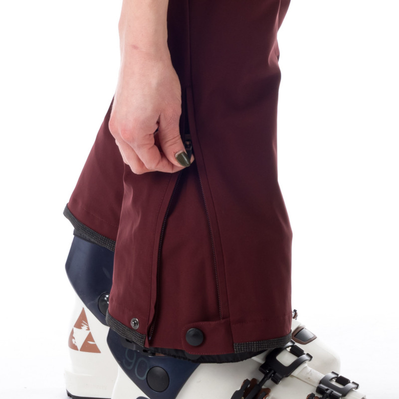 NO-4827SNW Bequeme Skihose für Damen mit Hosenträgern CAROLYN - 