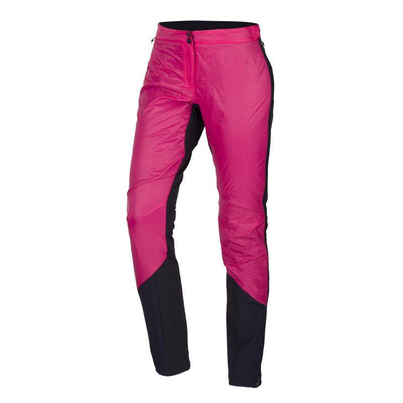 NO-4850SKP women's ski-touring hybrid active lightweight full zip pants with Polartec Alpha direct V - Ski touring hybrid pants with full zipper.