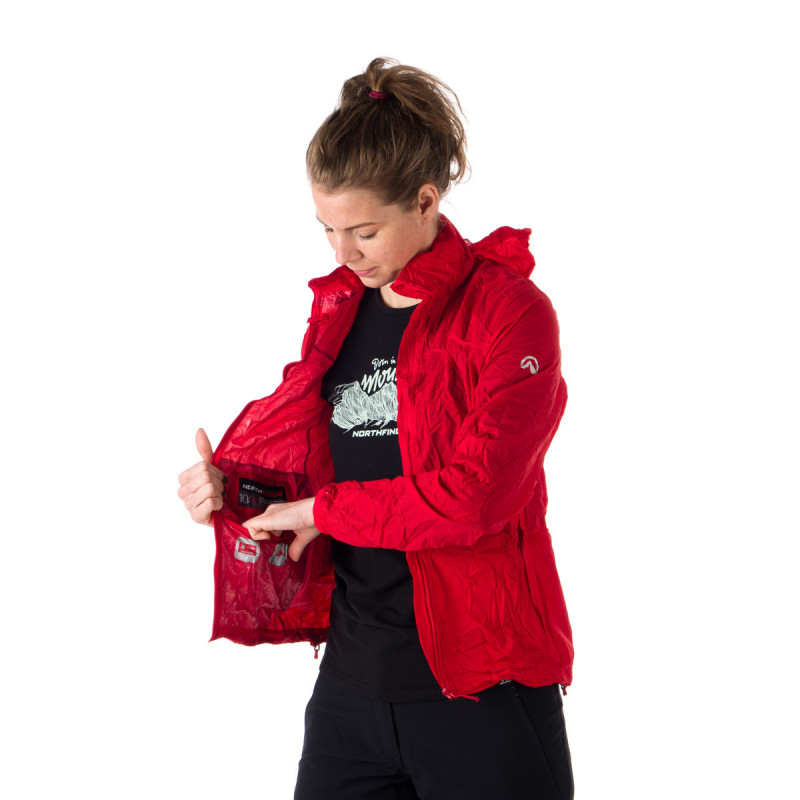 BU-4268OR women's waterproof multisport jacket stowable 2l NORTHKIT - 