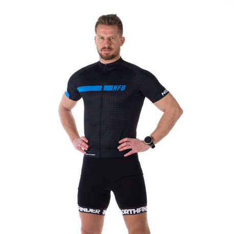 men's e-bike full zip active shirt