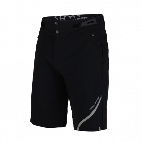 men's 2in1 bike shorts with inner elastic shorts