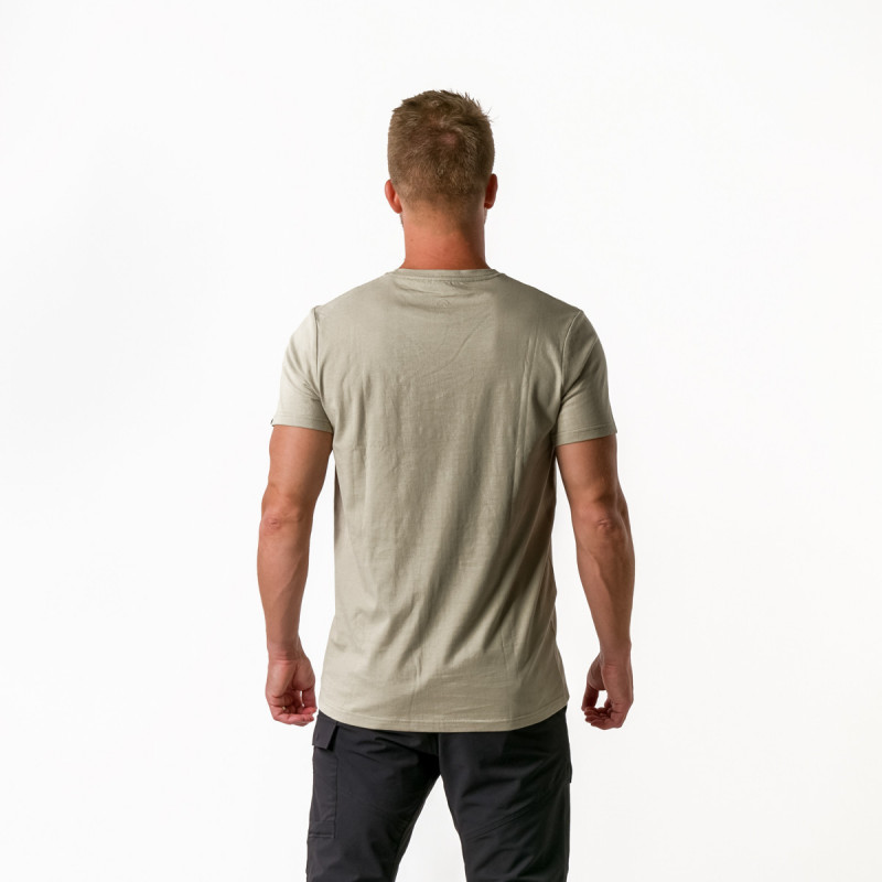 TR-3812AD pánske tričko s potlačou z organickej bavlny BENNIE - 