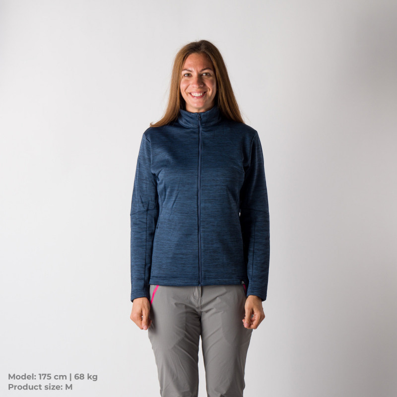 MI-4745OR women's outdoor melange sweater HAVEN - 