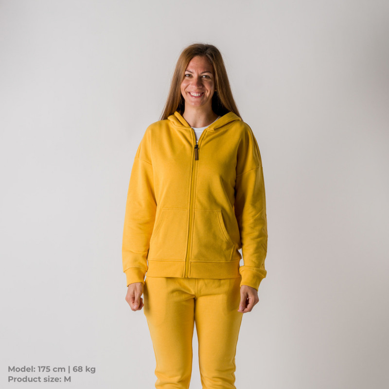 MI-4706SP women's active sweatshirt full zip BODA - 