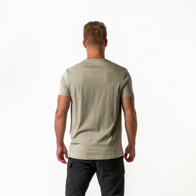 TR-3811AD Bio-Baumwoll-T-Shirt der Männer mit Druck BART - 
