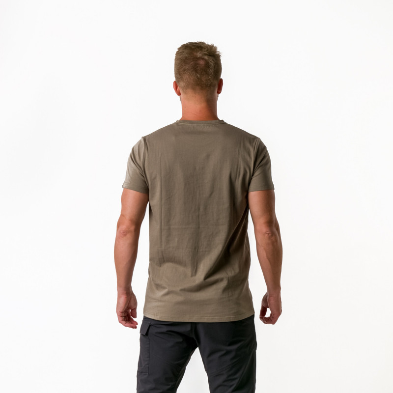 TR-3811AD pánske tričko s potlačou z organickej bavlny BART - 