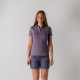Frauen-Polo-T-Shirt von recycelten Fasern CHAYA