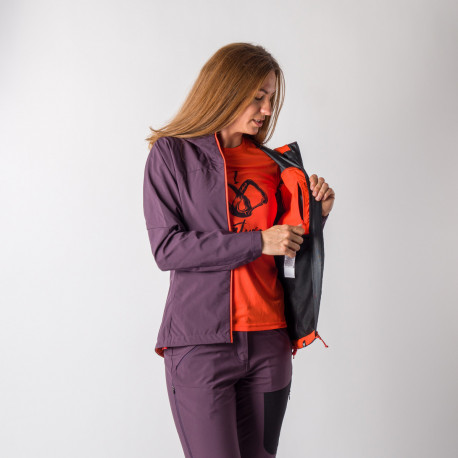 Ženska pohodniška softshell jakna 3L AMERICA