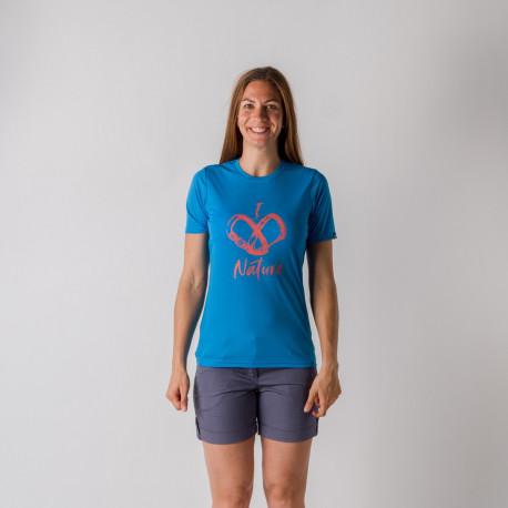 Women's technical t-shirt with pictogram ARIELLA