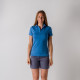 Women's polo t-shirt from recycled fibres CHAYA