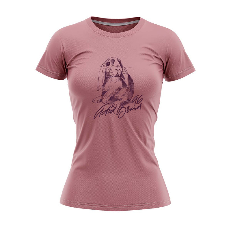 TR-4826SP women's t-shirt cotton style with print EMMALEE - 