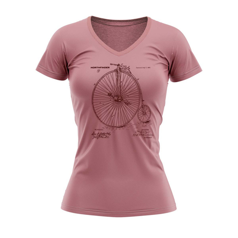 women's cotton style pictogram t-shirt