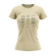 women's cotton pictogram t-shirt