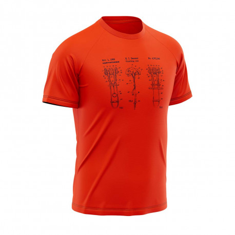 Мъжка техническа тениска с пиктограма DILLON