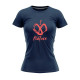 Technisches T-Shirt der Frauen mit Piktogramm ARIELLA
