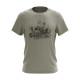 tricou pentru bărbați din bumbac organic cu imprimeu