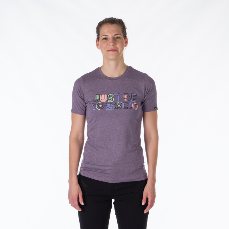 TR-4918OR women's active t-shirt with print from recycled fibers MINNIE - 