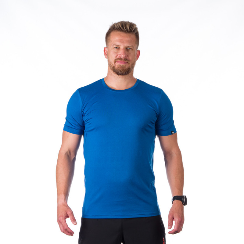 TR-3927OR men's active t-shirt from recycled fibers JONES - Comfortable, stretchy, and soft material made from a blend of recycled polyester and spandex.