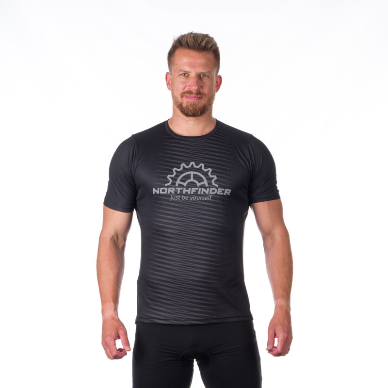TR-3900MB men's bike active  t-shirt JAXXON - Lightweight and breathable material.