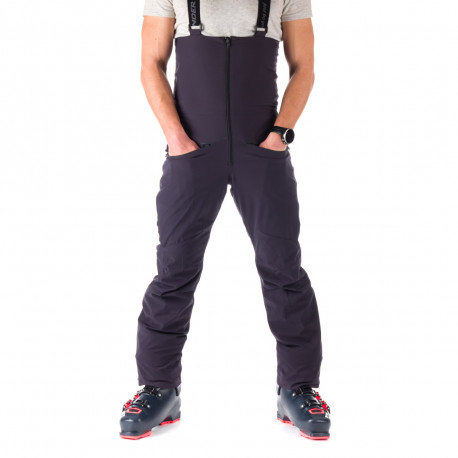 Pantaloni schi barbati tip salopeta 2L 5k/5k elastici HARVEY NO-3824SNW