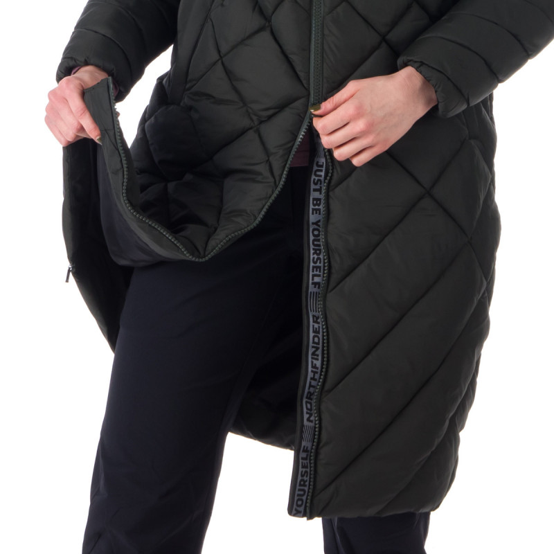 BU-6074SP women's casual like down jacket long style GINA - 