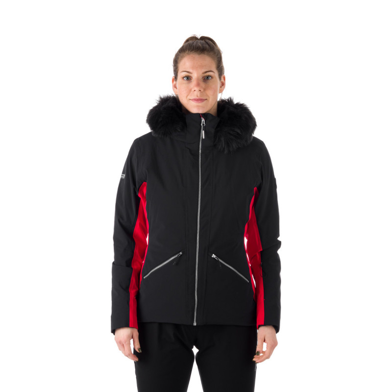 BU-6042SNW women's ski technical insulated jacket fully featured PrimaLoft BLANCHE - 
