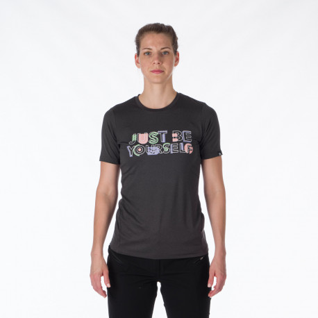 TR-4918OR Damen-Aktiv-T-Shirt mit Aufdruck aus recycelten Fasern MINNIE
