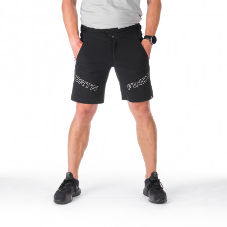 Moške raztegljive kolesarske kratke hlače BE-3411MB JAXTYN