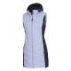Women's extended insulated waistcoat CARRIE VE-4426SNW