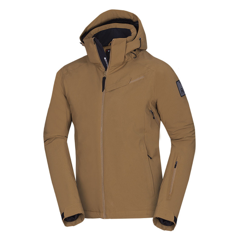 Men's insulated ski jacket AXTON BU-5048SNW