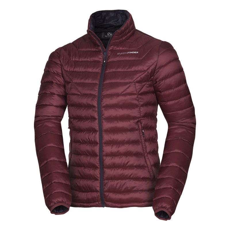 Men's lightweight insulating jacket BEESTE BU-5075OR - <ul><li>Low volume and weight</li><li> Good packability thanks to loose synthetic filling</li><li> Suitable as a top layer in dry weather or a second layer for low-intensity loads</li>