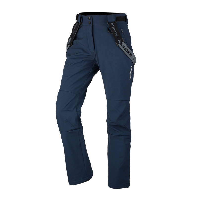 NO-6008SNW dámske zimné lyžiarske softshellové nohavice 3l ISABELA - 