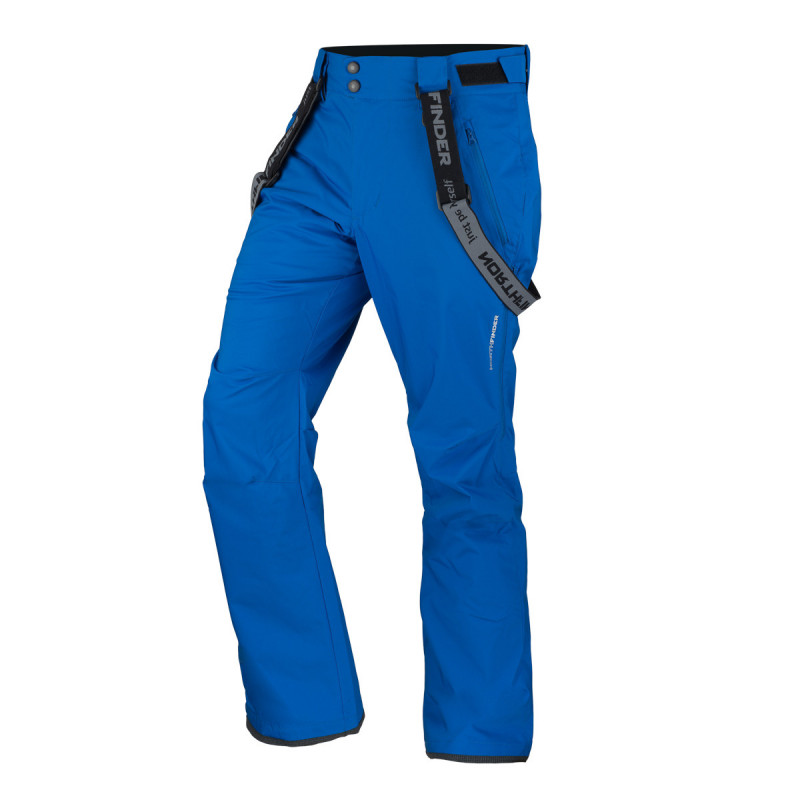 NO-5008SNW men's ski pants with braces ISHAAN - 
