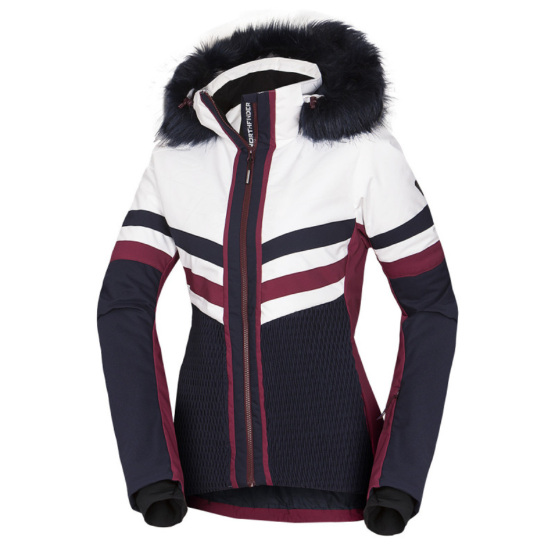 Women's ski trend jacket insulated full pack AINSLEY