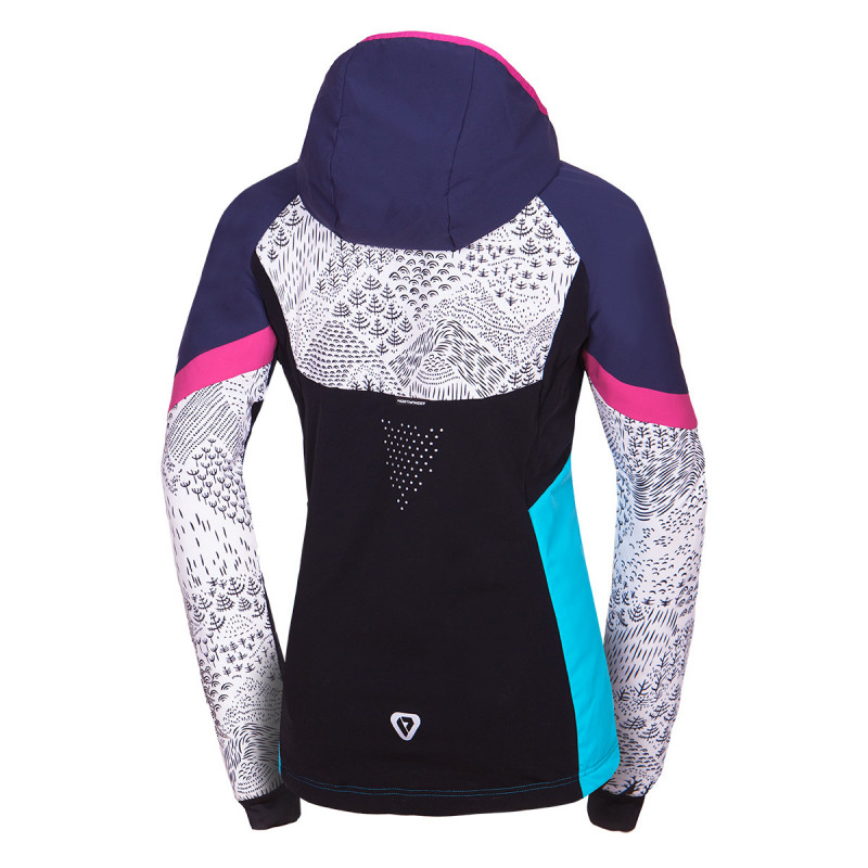 Women's hybrid insulated jacket ROHACE BU-48072SKP - <ul><li>Premium materials positioned in accordance with body-mapping principles</li><li> Hybrid design for durability, breathability and mobility</li><li> Attractive design</li>
