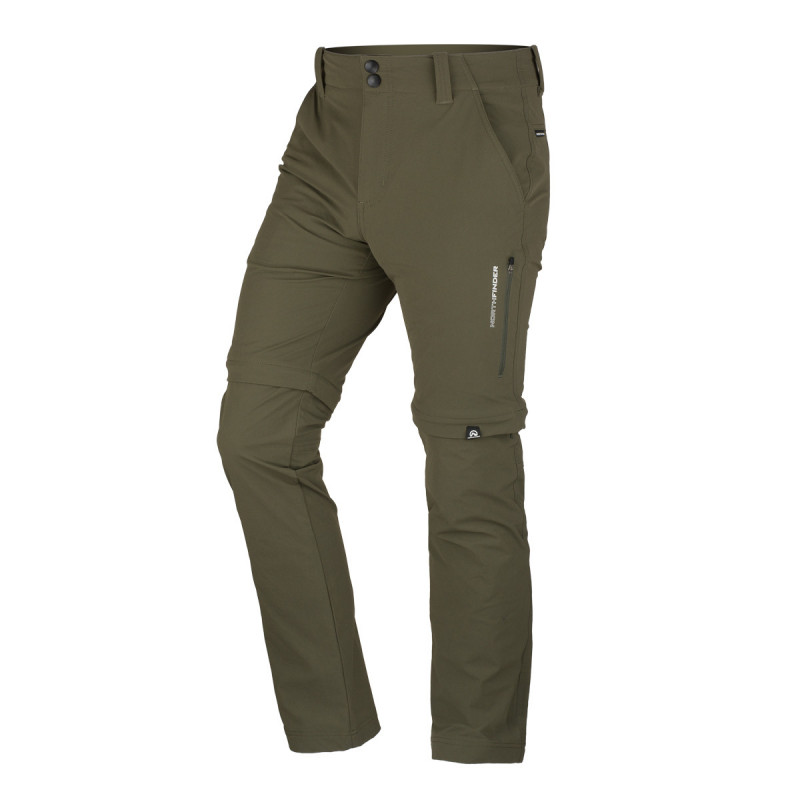 Pánske trekingové strečové nohavice 2v1 ALDO
