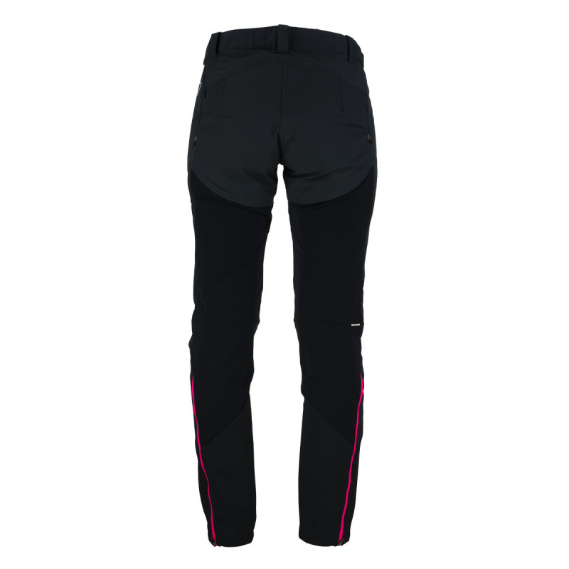 Women's hybrid trousers JAVORINKA NO-46611SKP - <ul><li>Hybrid women's trousers for moving in the mountains in sub-zero temperatures</li><li> Combination of a double-layer membrane with Primaloft® ECO insulation at the front and a tightly woven elastic knit at the back</li><li> Designed with ergonomics, high mobility and comfort in mind</li>