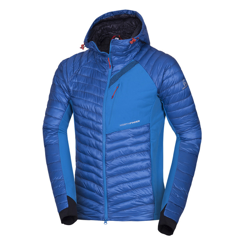 Men's jacket insulated Primaloft® BESKYDOK - <ul><li>Thermal lightweight functional jacket with hood is for active athletes</li><li> Ideal for ski tours as the top or middle layer</li><li> Airstatic outer material is lightweight, breathable and moisture resistant</li>