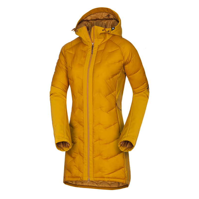 Women's insulated long jacket urban style 3L ELOISE