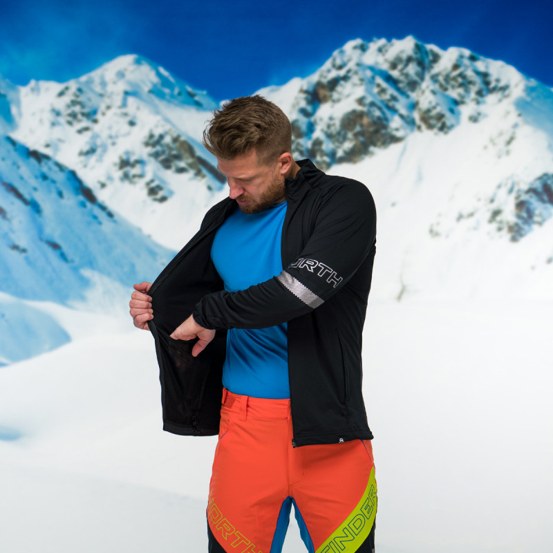 MI-3651SKP men's sweatshirt ski-touring active SULOV - Material cu uscare rapidă.