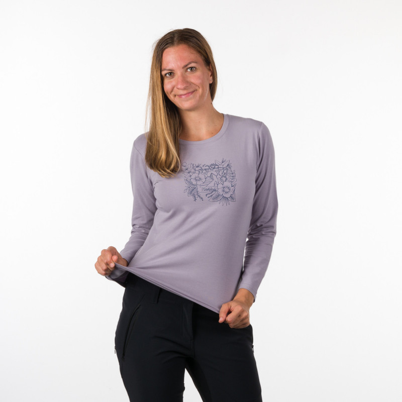 TR-4567SP Frauen-T-Shirt mit Print Baumwolle Stil ZURI - 
